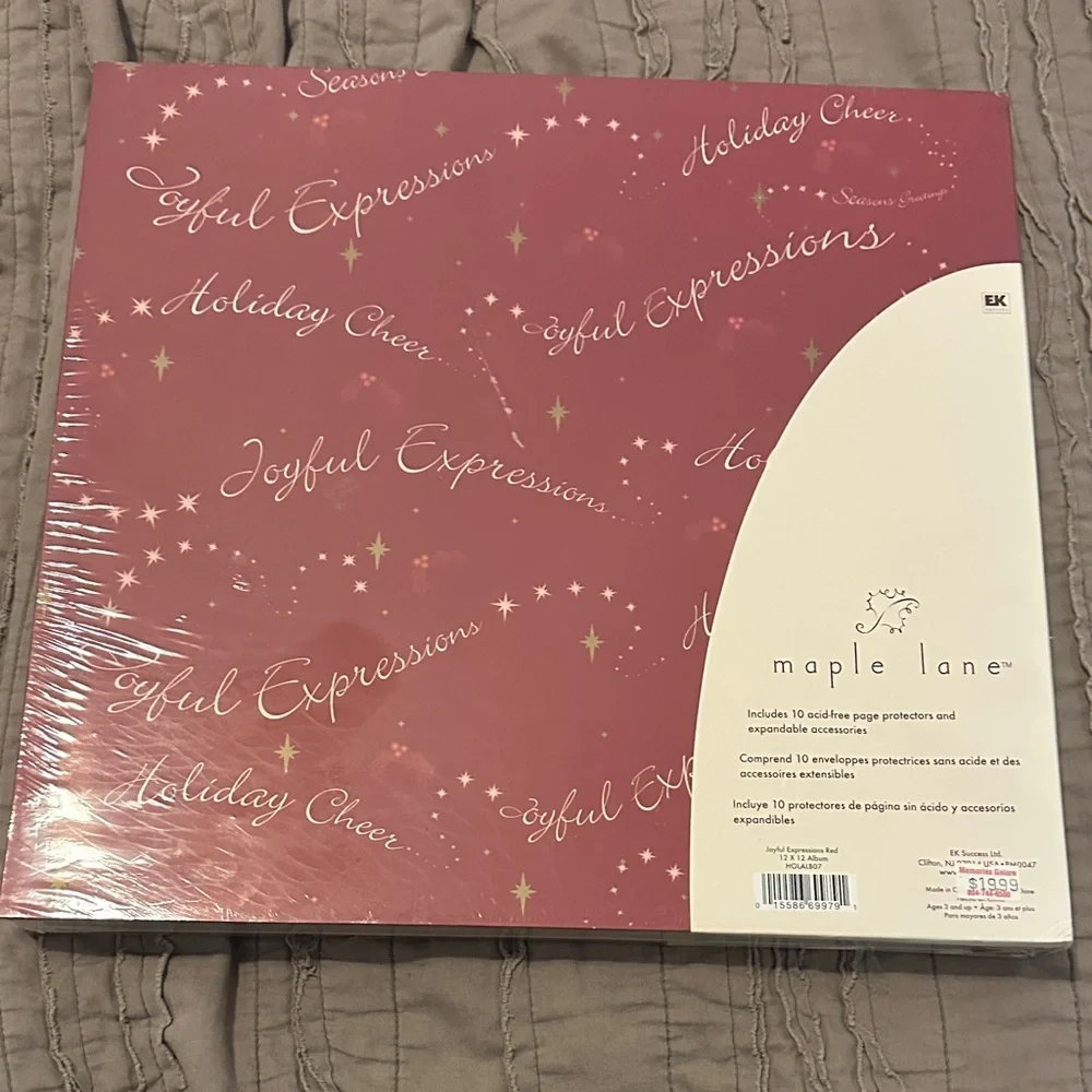 Holiday Scrapbook Album